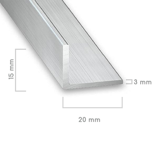 Aluminium Multi Mat Frame - 20 x 15 x 3 mm